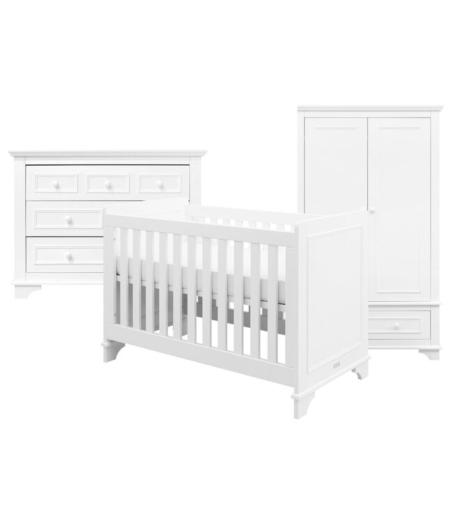 Bopita CHARLOTTE 3-DELIGE BABYKAMER WIT