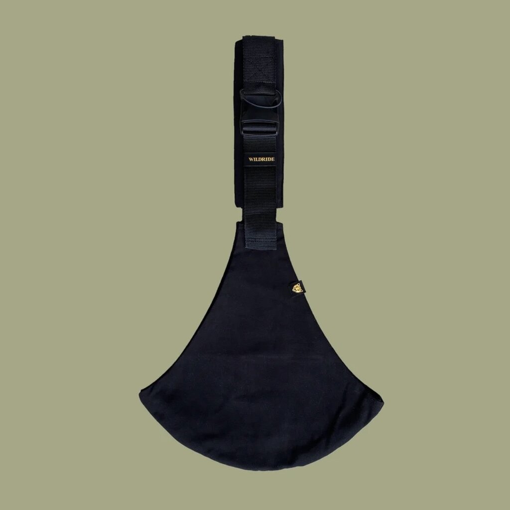 Wildride Wildride peuter Carrier Black Linnen