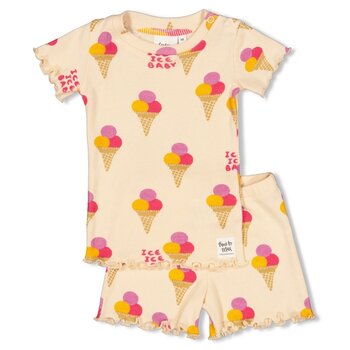 Feetje Premium Meisjes Shortama – Isa Icecream