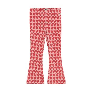 Daily7kids Flared Heart Pants – Pale Mauve