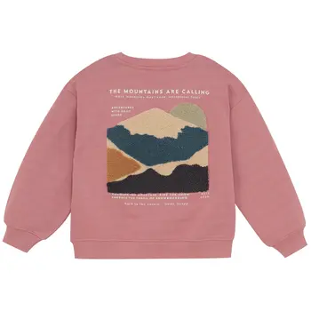 Daily7kids Daily 7 Oversized Sweater Backprint Coral