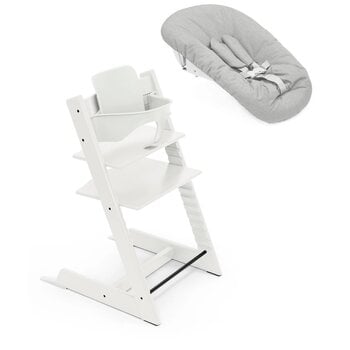 Stokke Tripp Trapp® Meegroeistoel - Wit – Inclusief Babyset & Newbornset