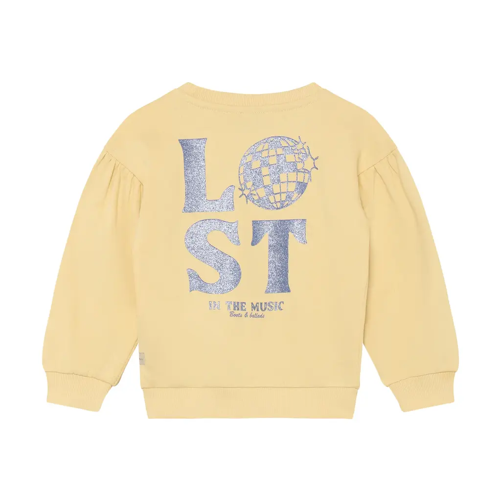 Daily7kids Daily 7 Sweater Print | Reed Yellow