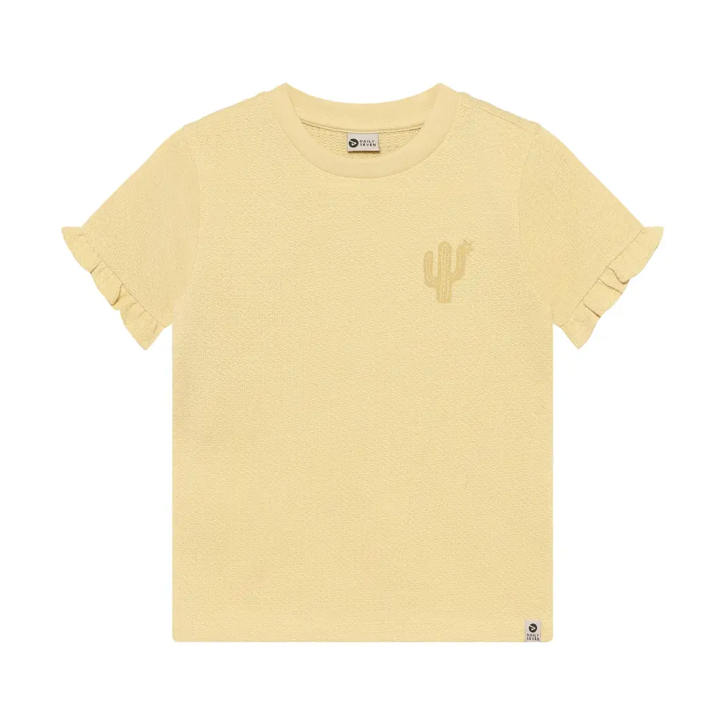 Daily7kids Daily 7 T-shirt Ruffle Backprint