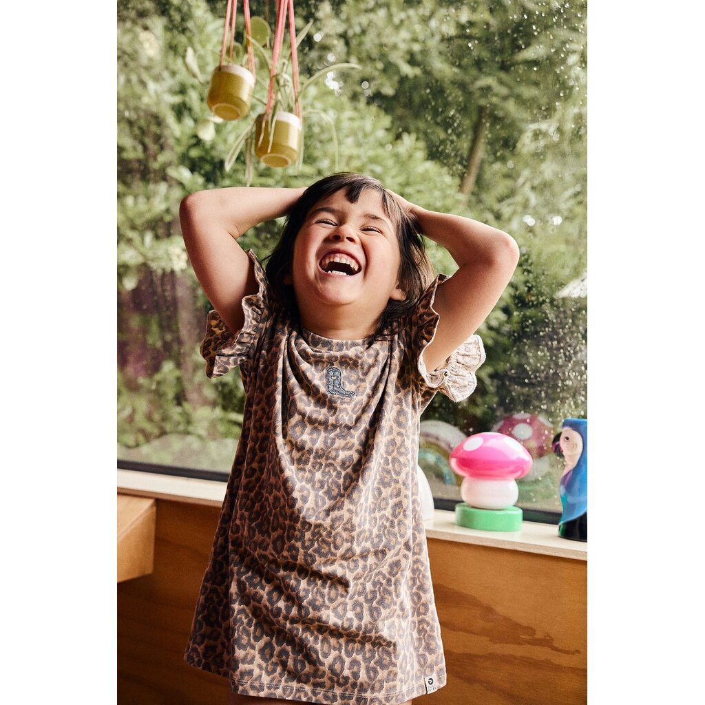 Daily7kids Daily 7 T-shirt Dress Allover Print