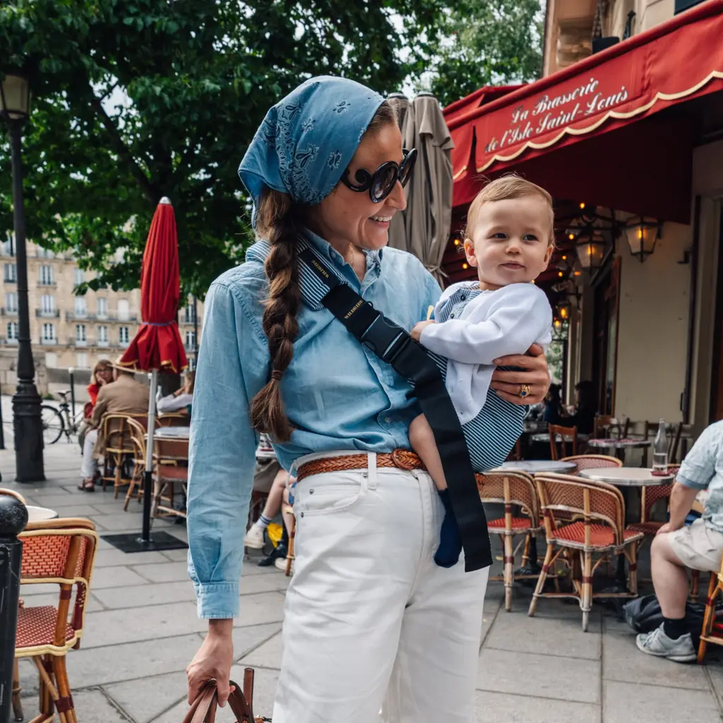 Wildride Wildride carrier indigo strepen