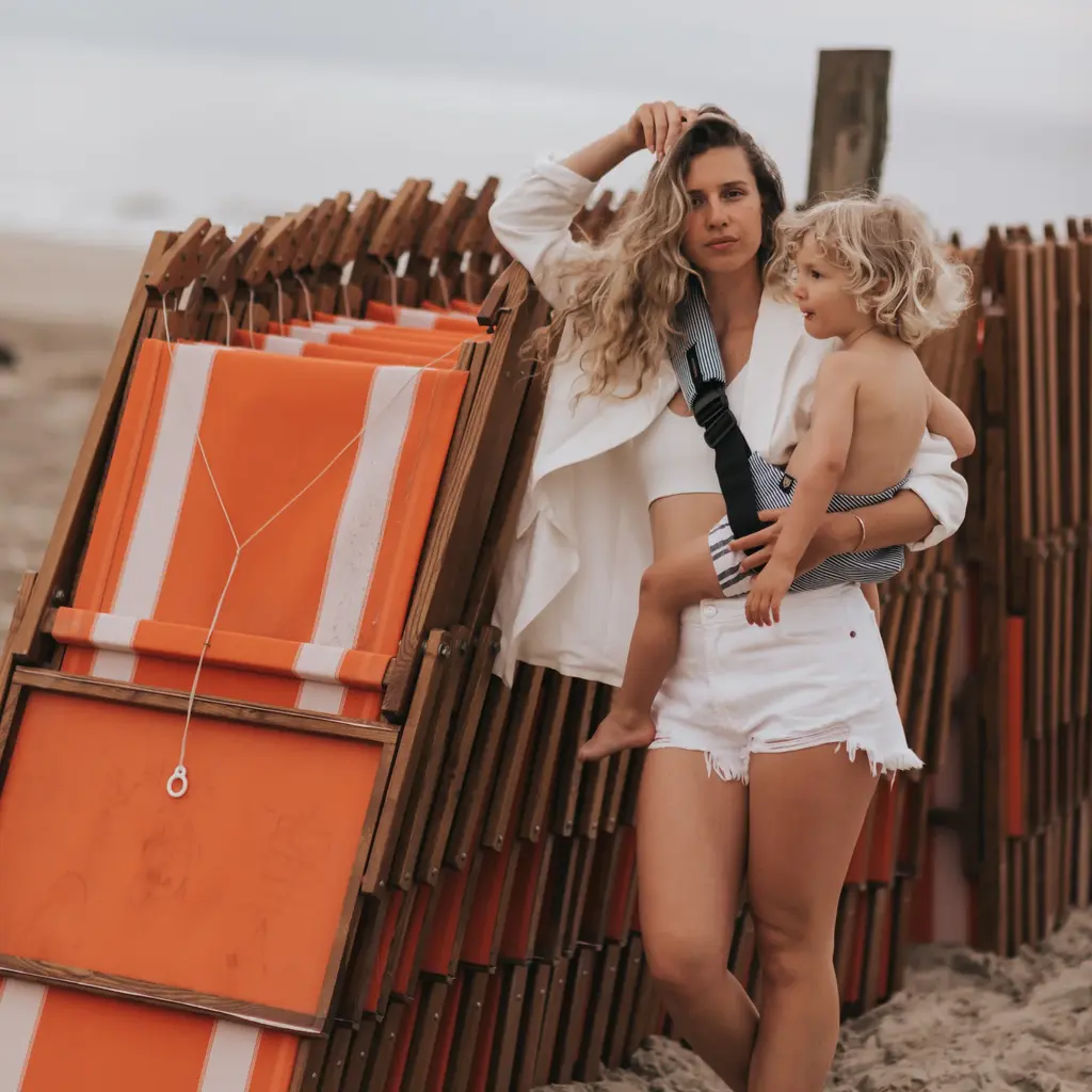 Wildride Wildride carrier indigo strepen