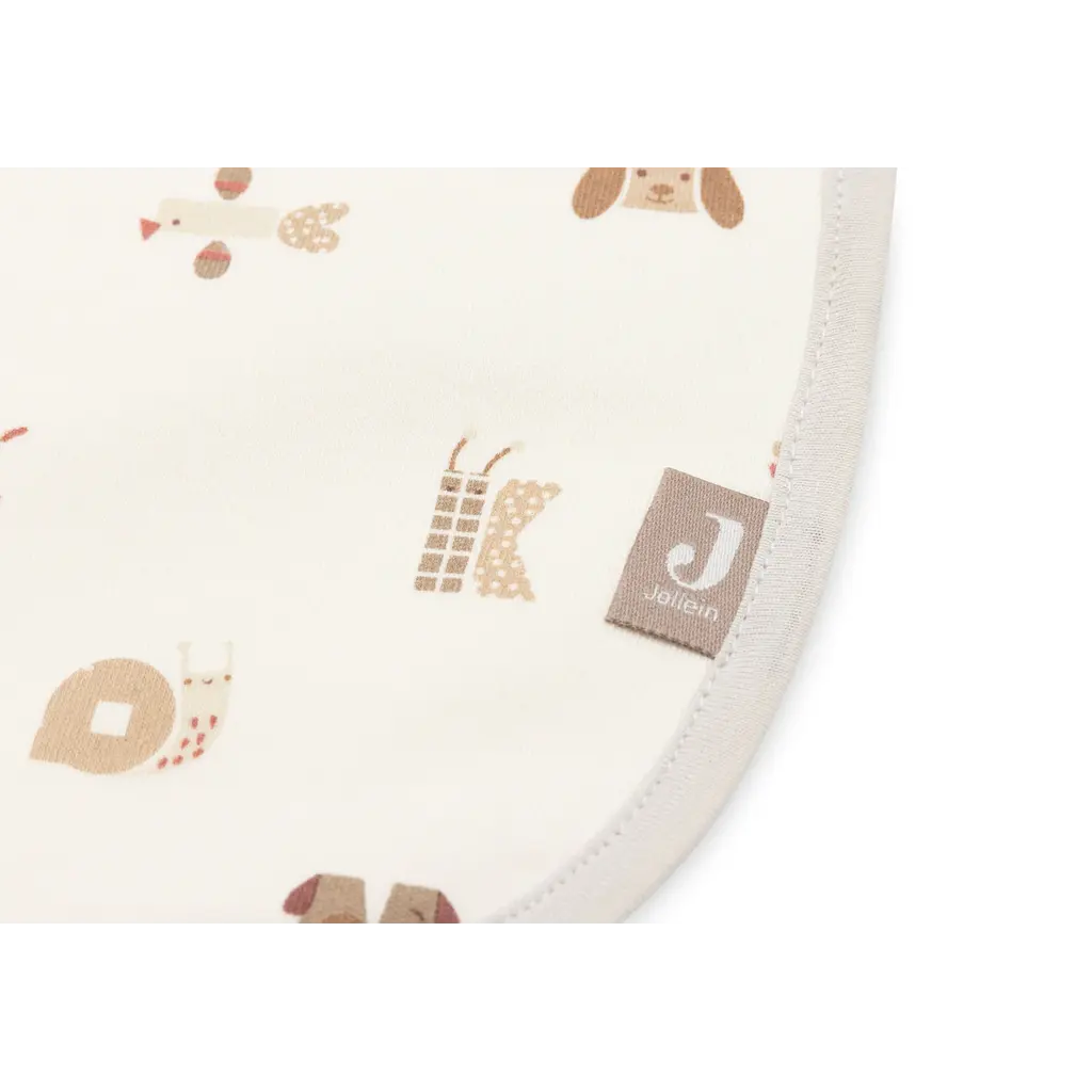 Jollein Slab Jersey Waterproof - Animal Friends - 5 Stuks