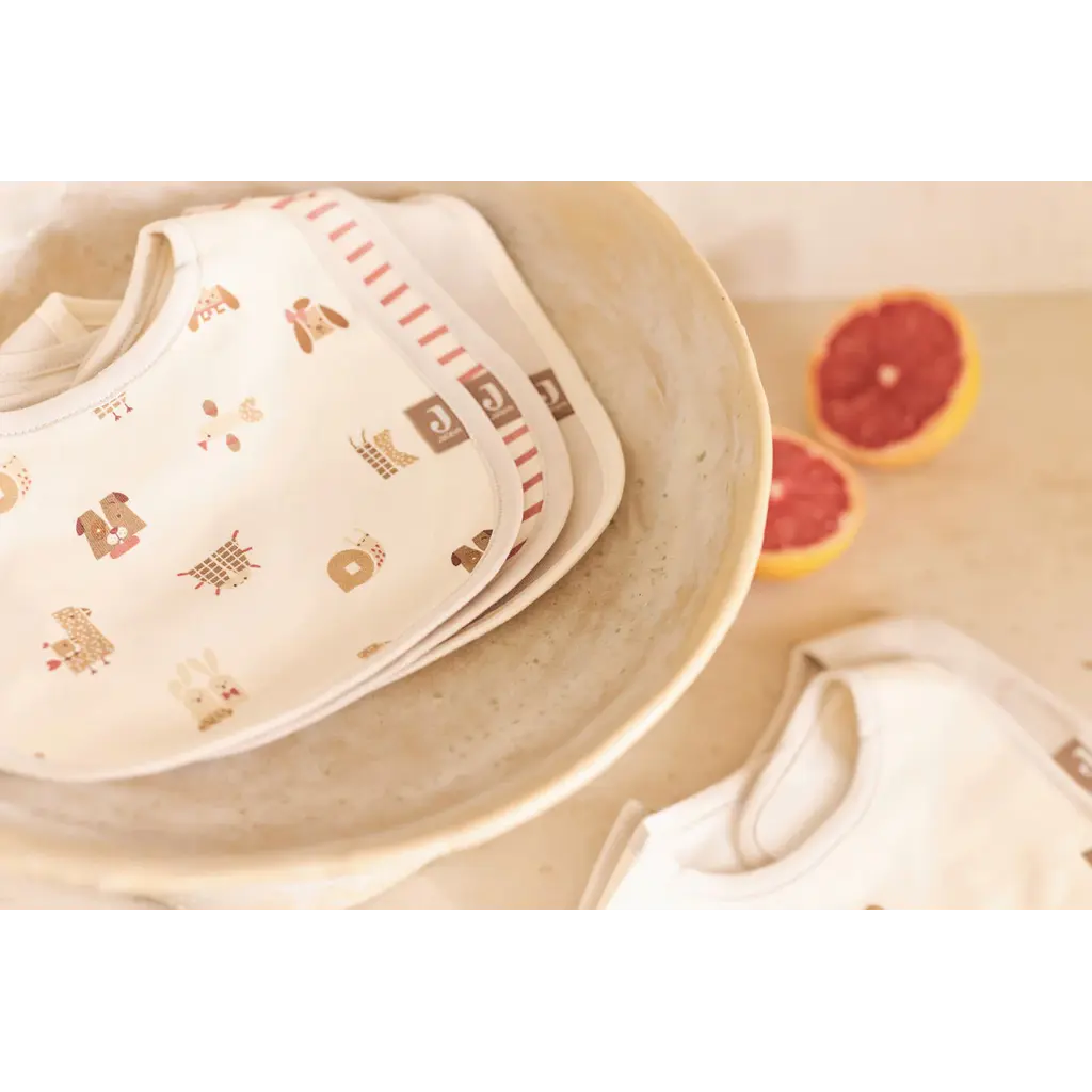 Jollein Slab Jersey Waterproof - Animal Friends - 5 Stuks