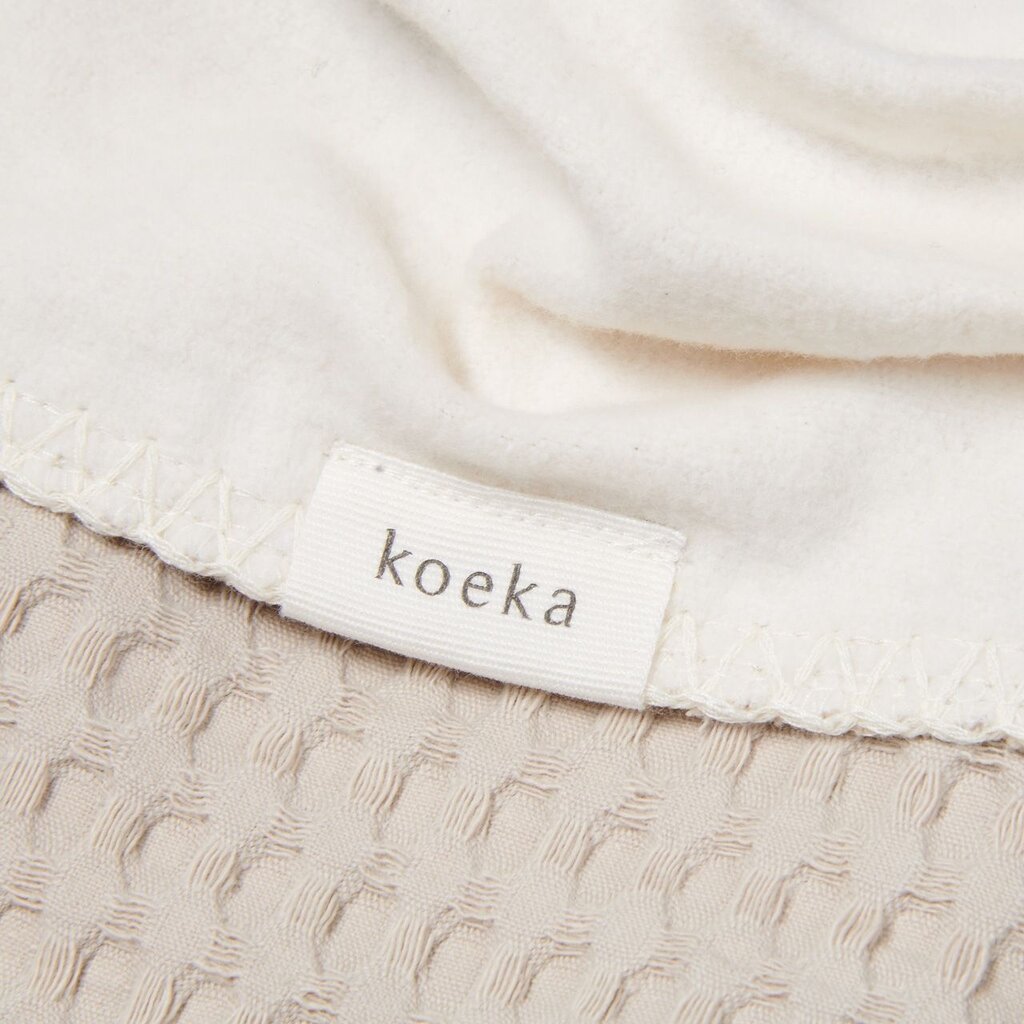 Koeka wiegdeken Cotton Fleece Wafel Amsterdam