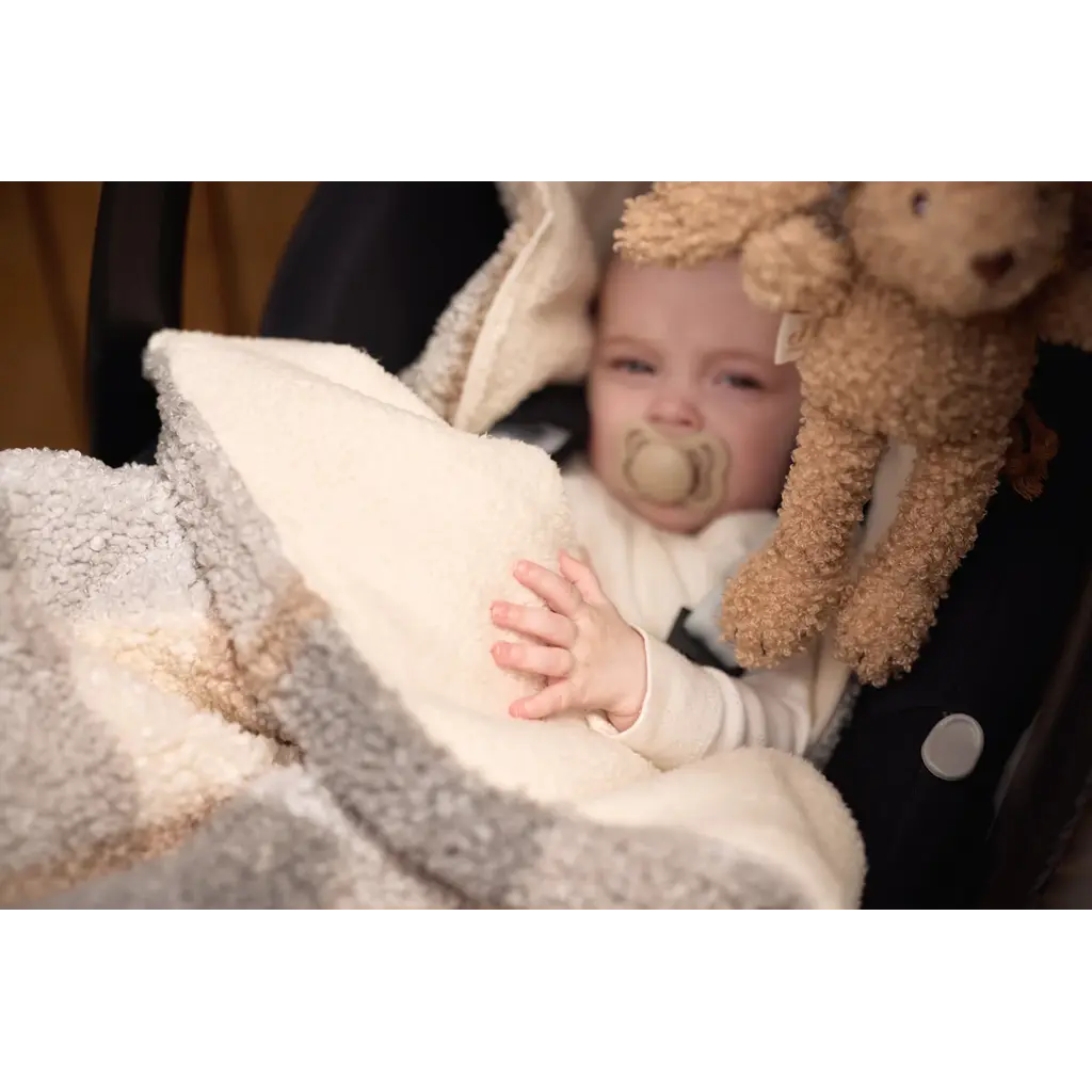 Voetenzak groep 0+ 3/5 punts gordel - Check Boucle