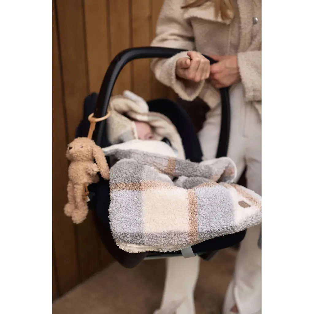 Voetenzak groep 0+ 3/5 punts gordel - Check Boucle