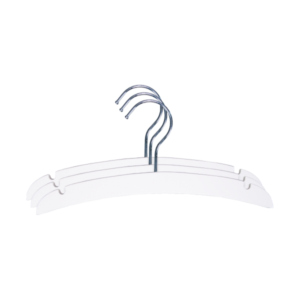 Kledinghanger wit hout