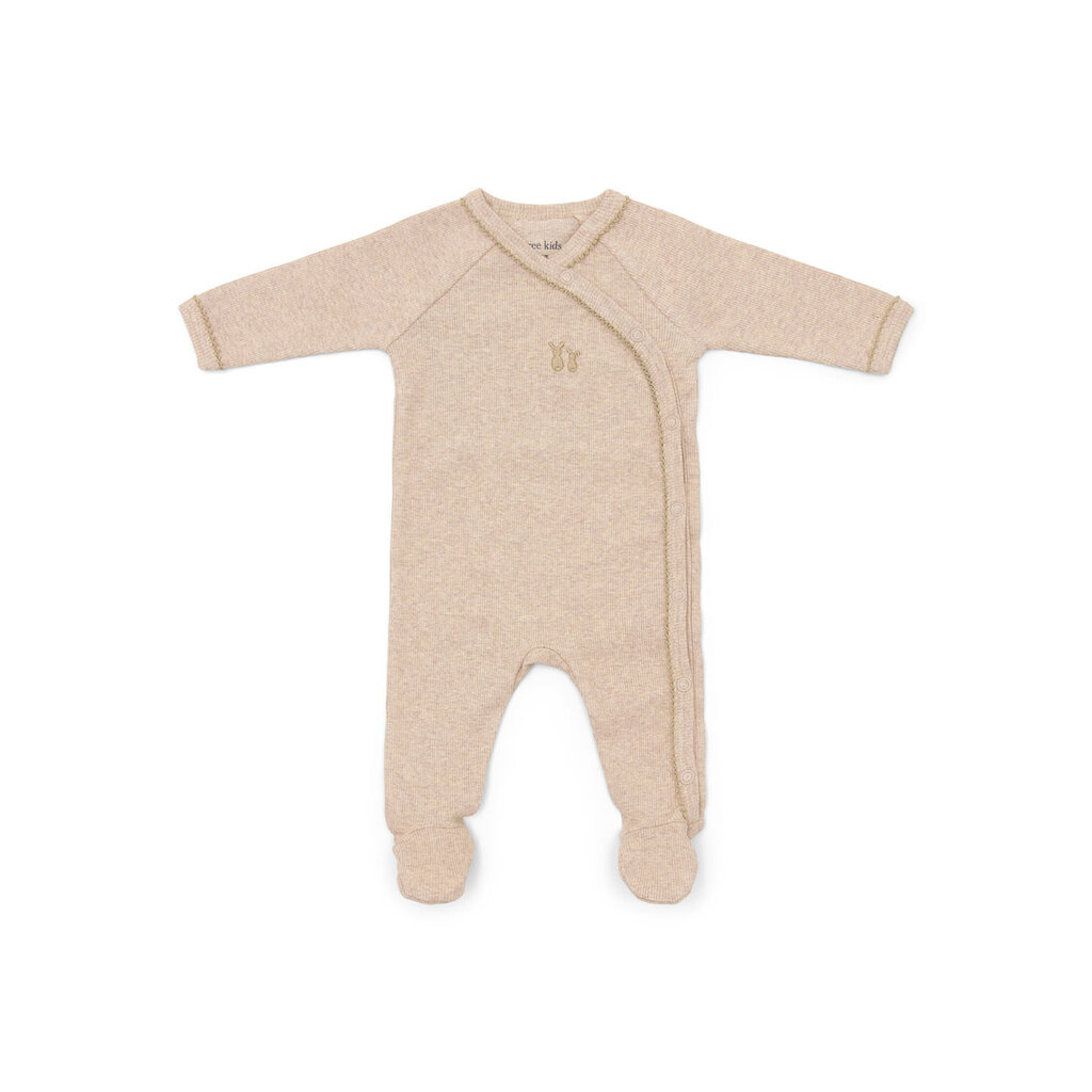 Poetree kids Teddy new born babypakje rib Camel