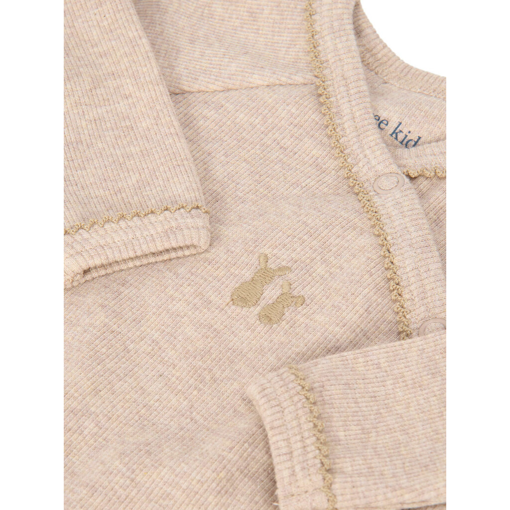 Poetree kids Teddy new born babypakje rib Camel