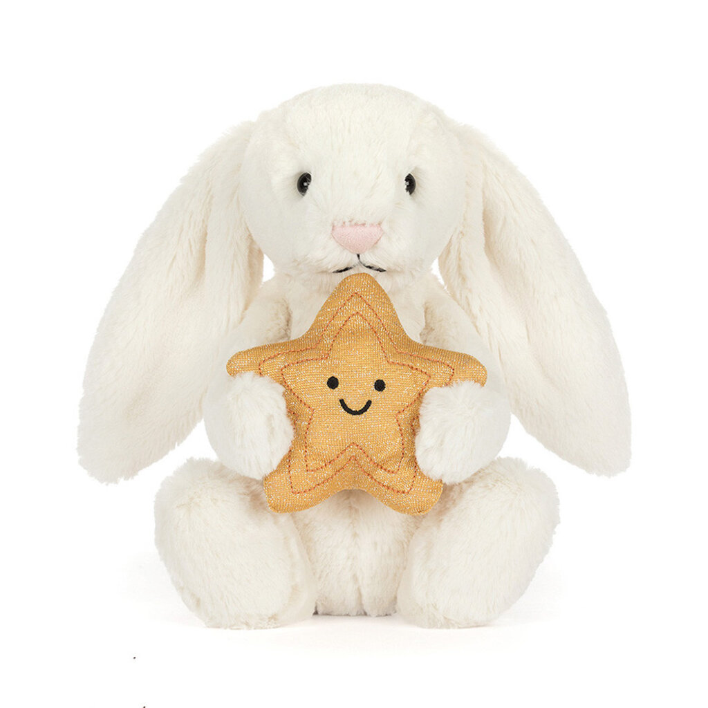 Jellycat Jellycat Cream Bunny With Star