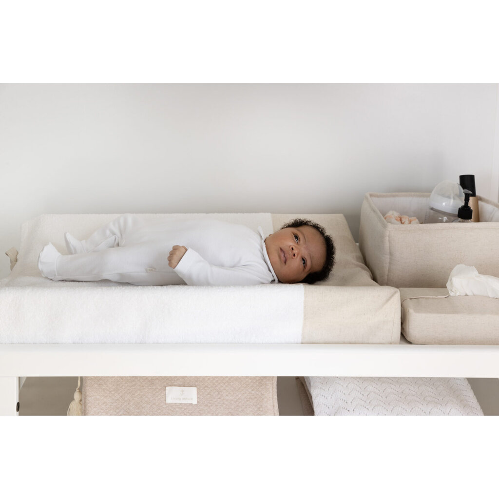 Living Nature Living nature hoes aankleedkussen linnen