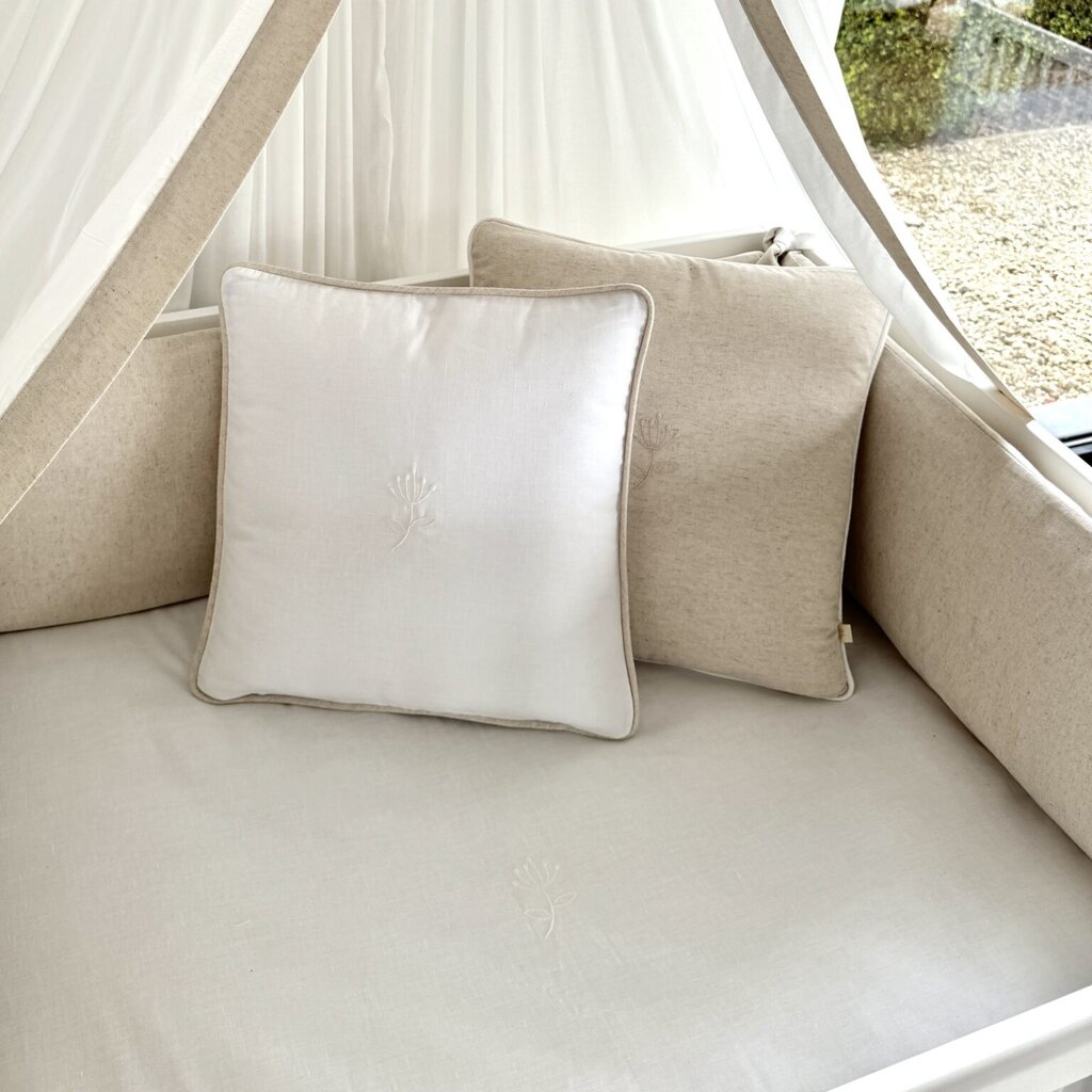 Living nature boxkleed linnen collectie