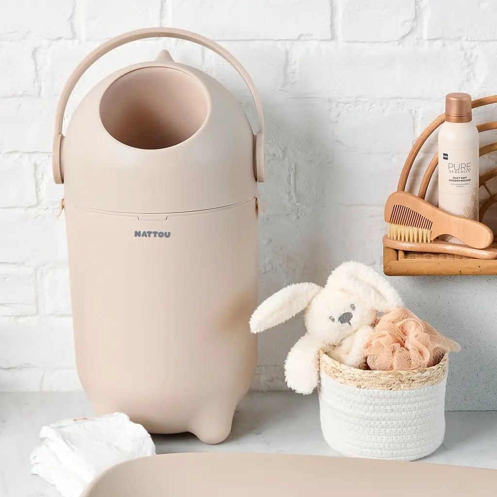 Nattou Nattou luieremmer Dropy beige