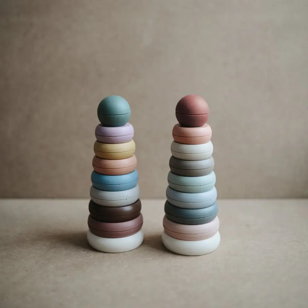 Mushi Stacking Rings Toy