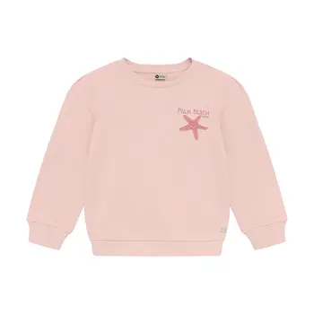 Daily7kids Daily 7 Sweater Backprint | Silver Pink