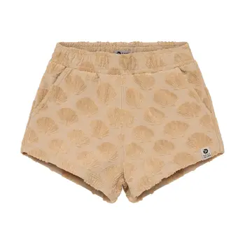 Daily7kids Daily 7 Terry Shorts Print | Latte Sand