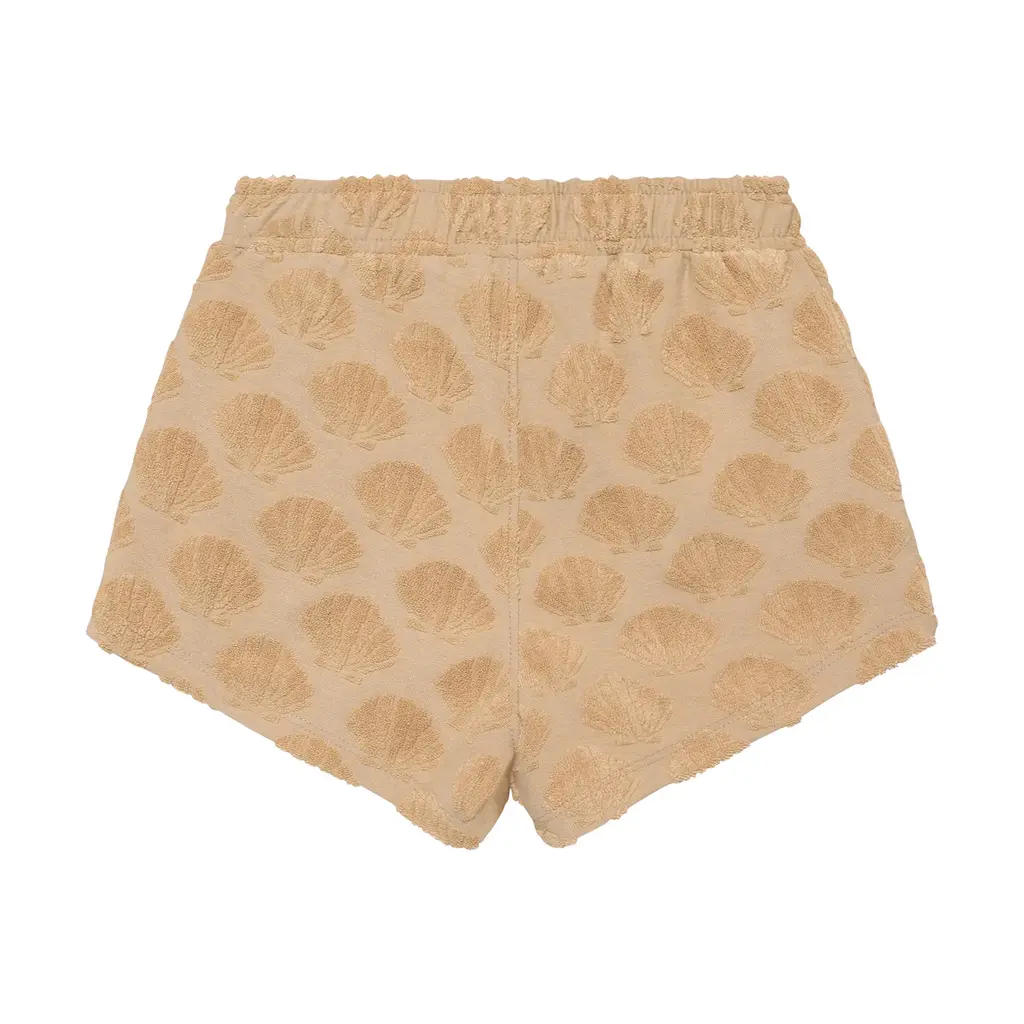 Daily7kids Daily 7 Terry Shorts Print | Latte Sand