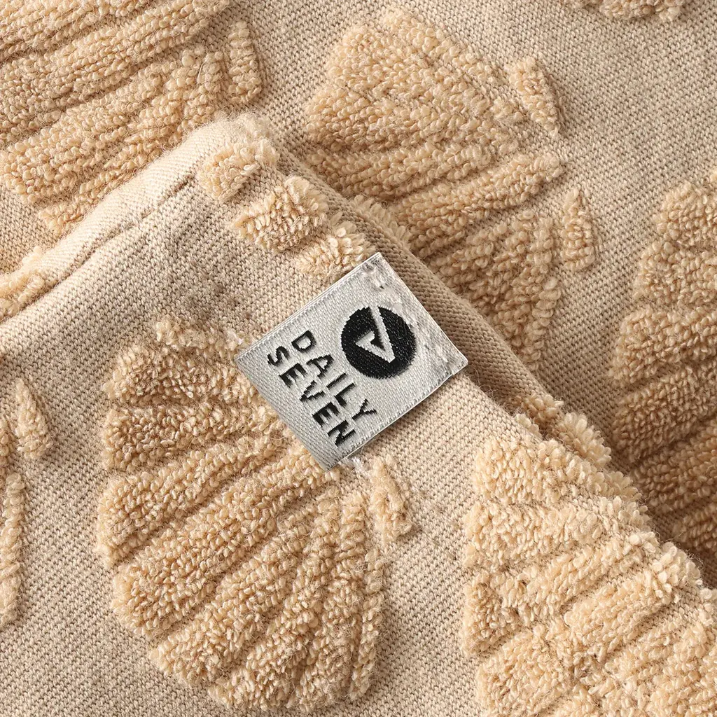 Daily7kids Daily 7 Terry Shorts Print | Latte Sand
