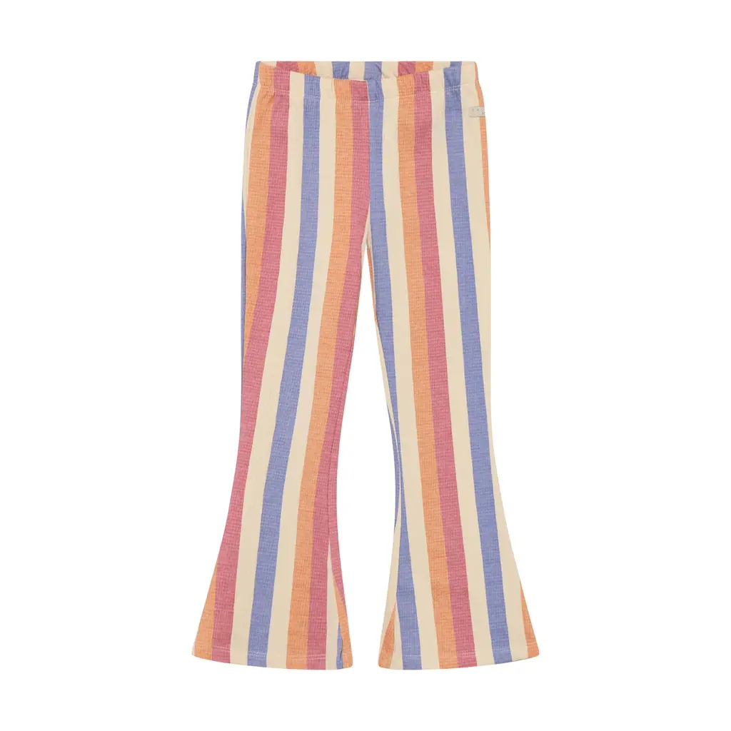 Daily 7 Flared Legging Striped