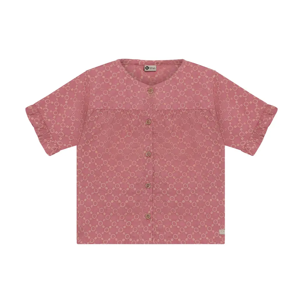 Daily7kids Daily  7 Shirt Ruffle Broderie
