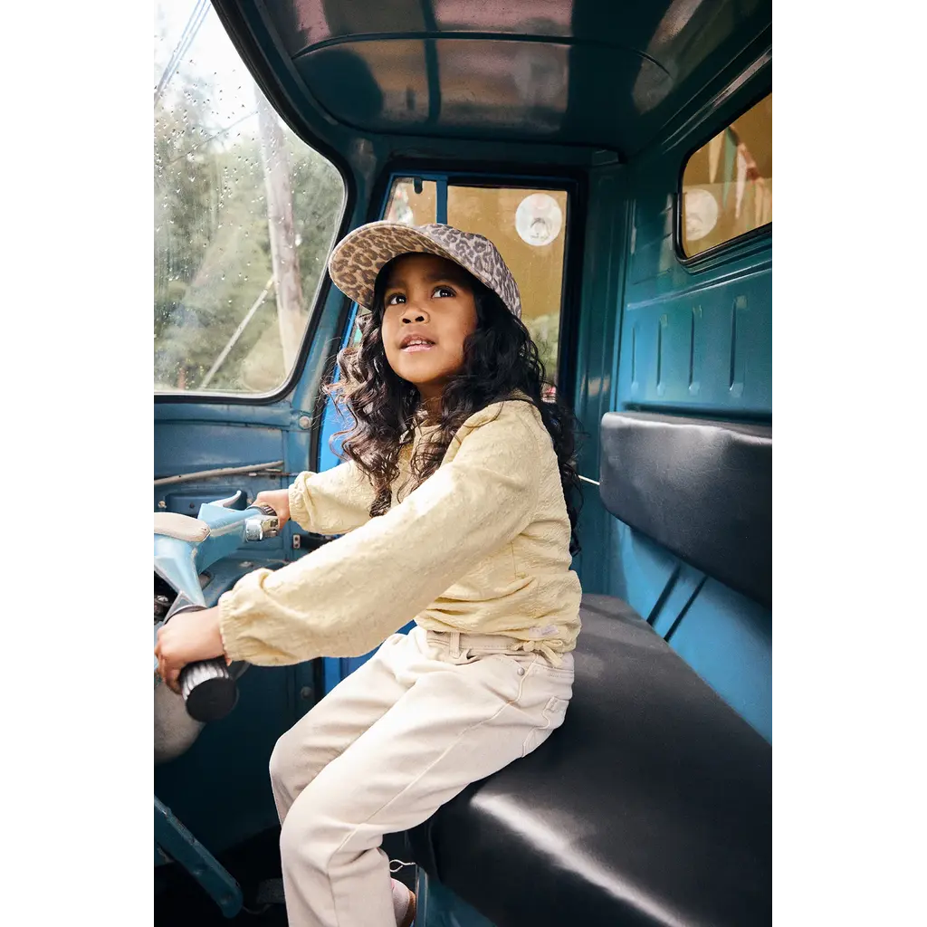 Daily7kids Daily 7 Cap Allover Print | Latte Sand