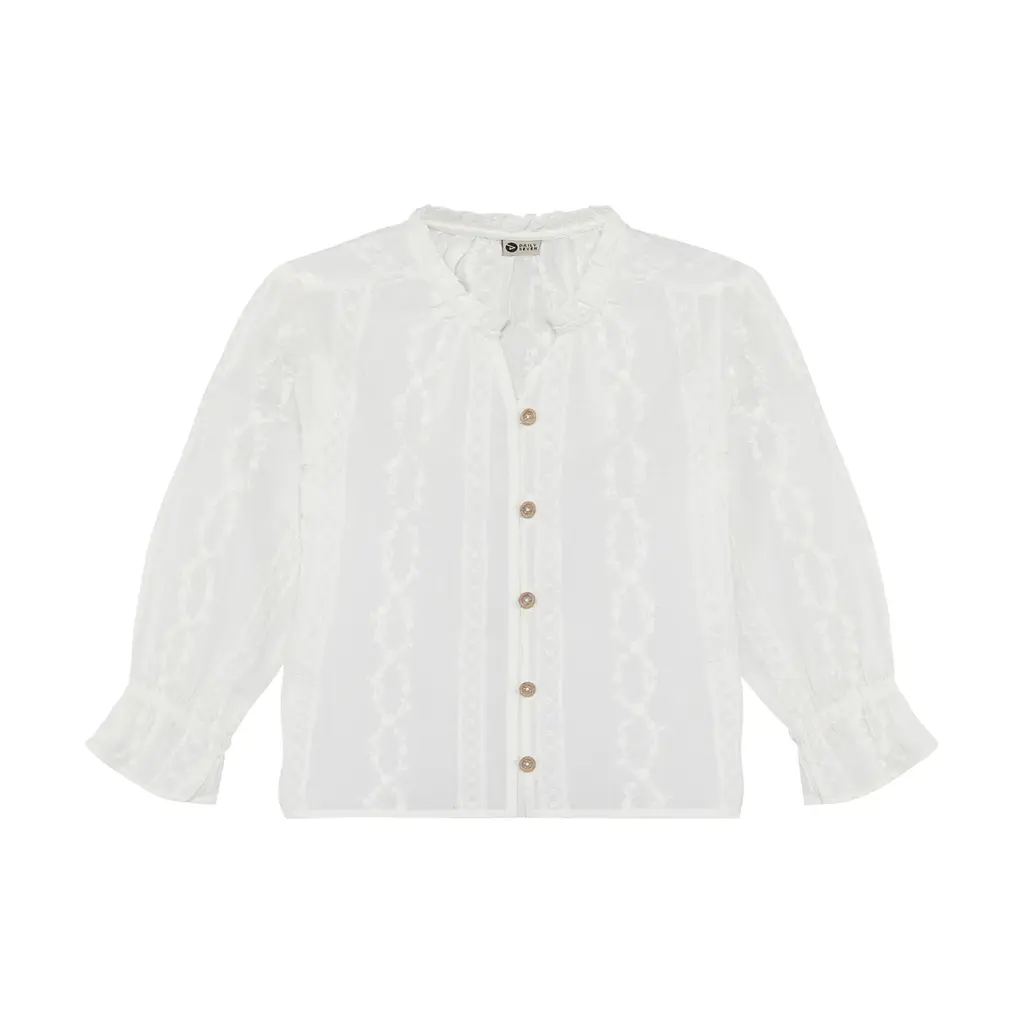 Daily7kids Daily 7 Shirt Longsleeve Fancy | Egret