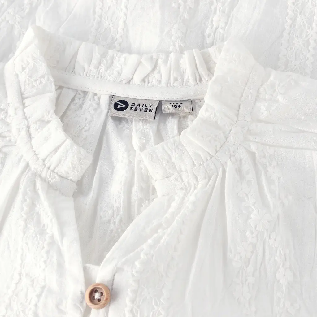 Daily7kids Daily 7 Shirt Longsleeve Fancy | Egret