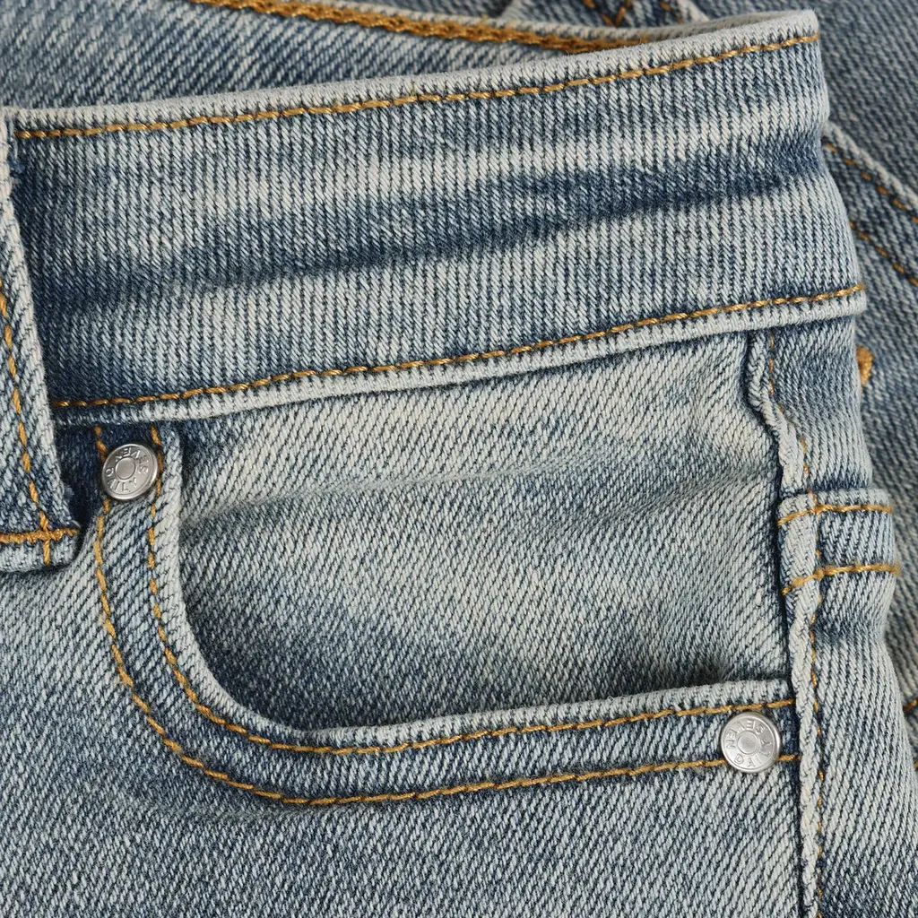 Daily7kids Daily 7 Denim Mom Fit Embroidery