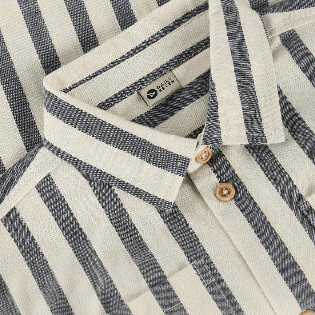 Daily7kids Daily 7 Shirt Stripe Cotton | Thunderstorm