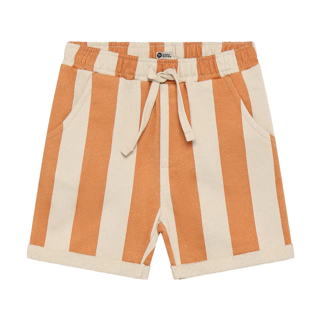 Daily7kids Daily 7 Shorts Big Stripe | Sandstone