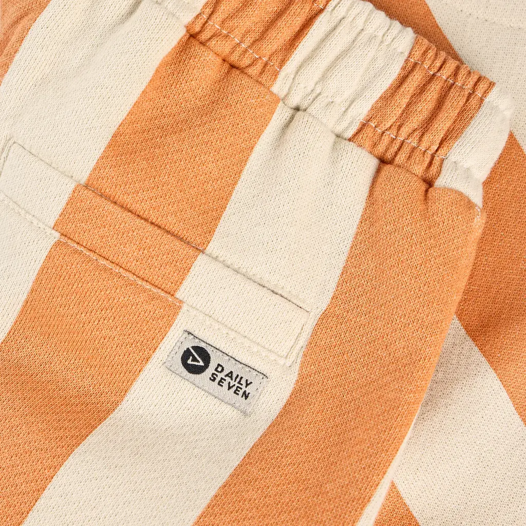 Daily7kids Daily 7 Shorts Big Stripe | Sandstone