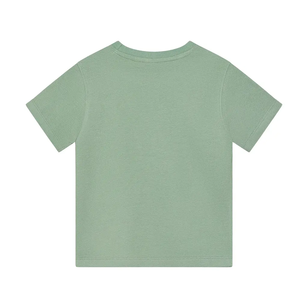 Daily7kids Daily 7 T-shirt Basic Badge | Green Milieu