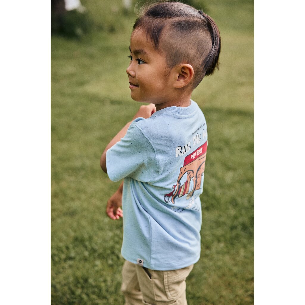 Daily7kids Daily 7 T-shirt Backprint | Celestial Blue
