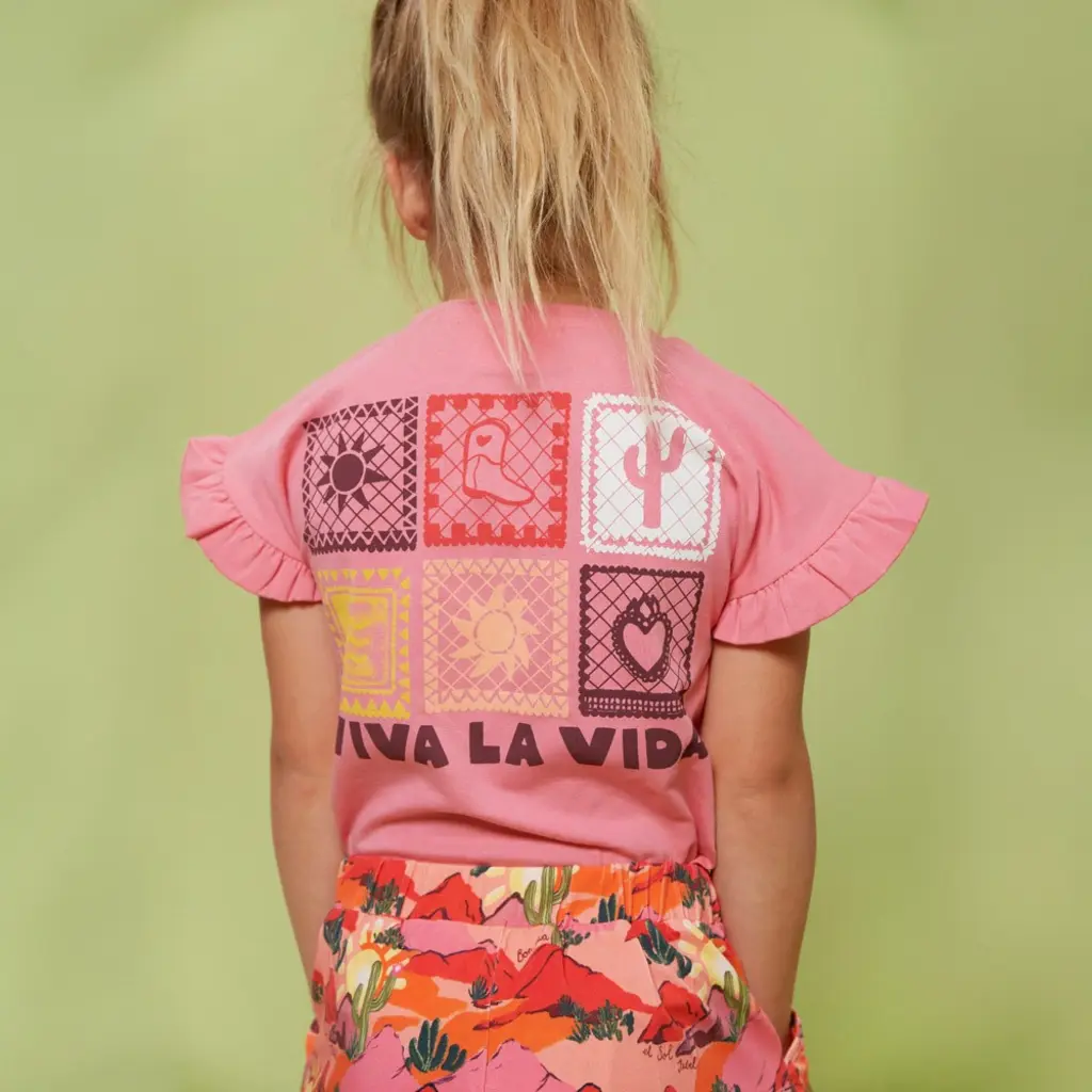 Jubel Jubel meisjes t-shirt Salsa Sunset