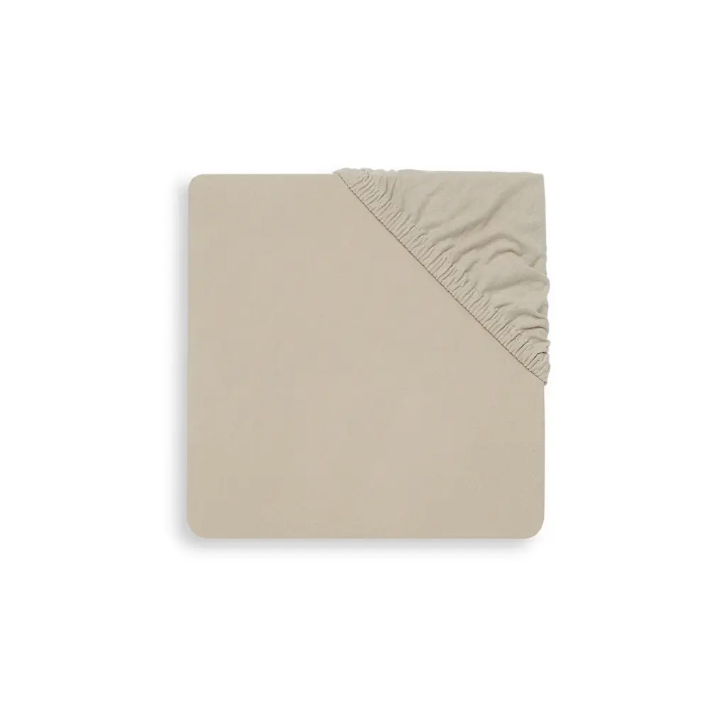 Jollein Jollein Hoeslaken - Jersey 60x120 Nougat