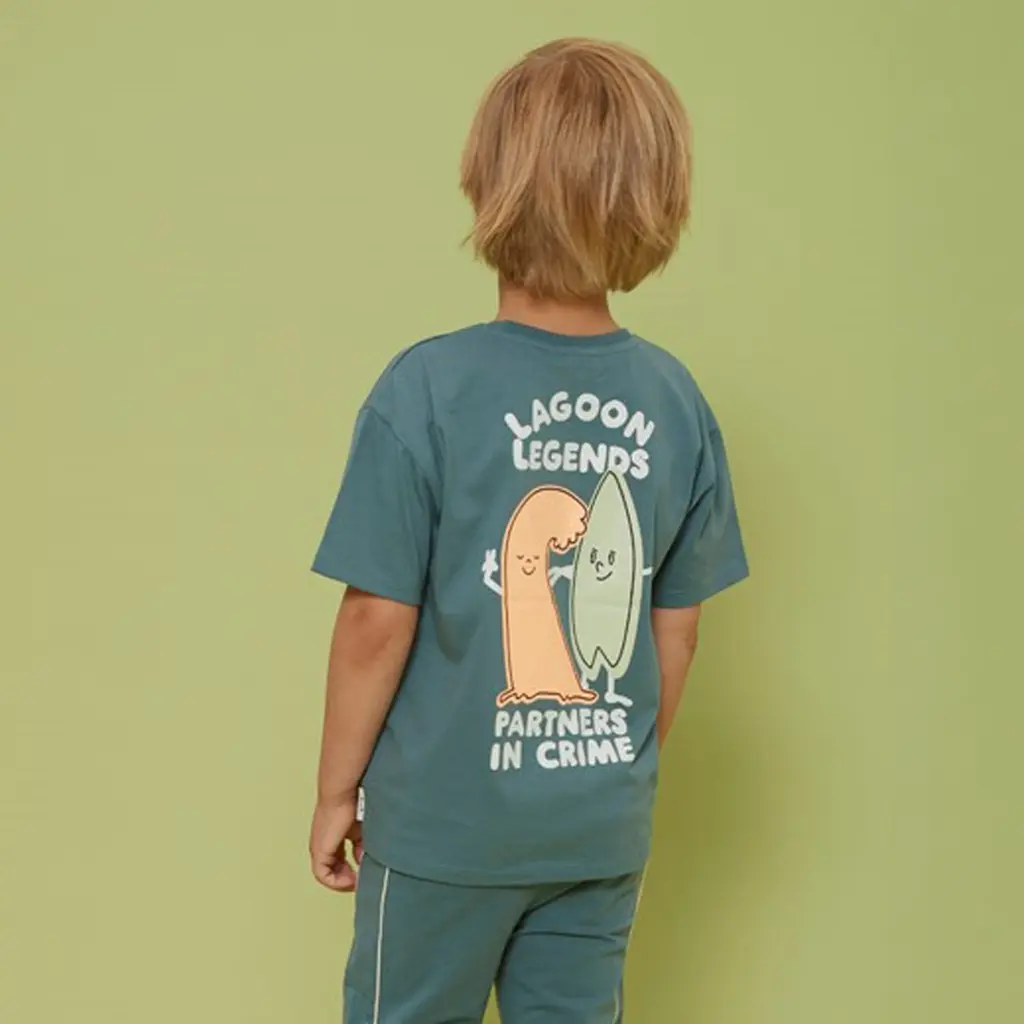 Sturdy Sturdy jongens t-shirt Lagoon Legends