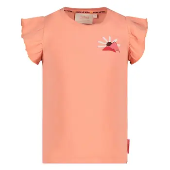 Jubel Jubel meisjes t-shirt met backprint Salsa Sunset