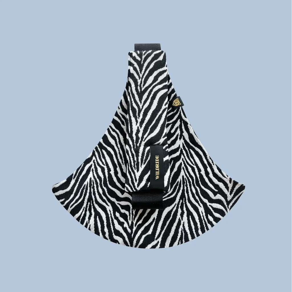 Wildride Wildride Black Zebra Print