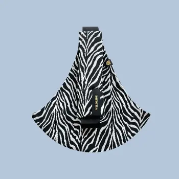 Wildride Wildride Black Zebra Print