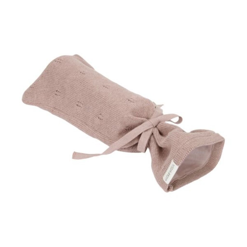 Little Dutch Little Dutch Kruikenzak Pure - Gebreid - Pink Blush