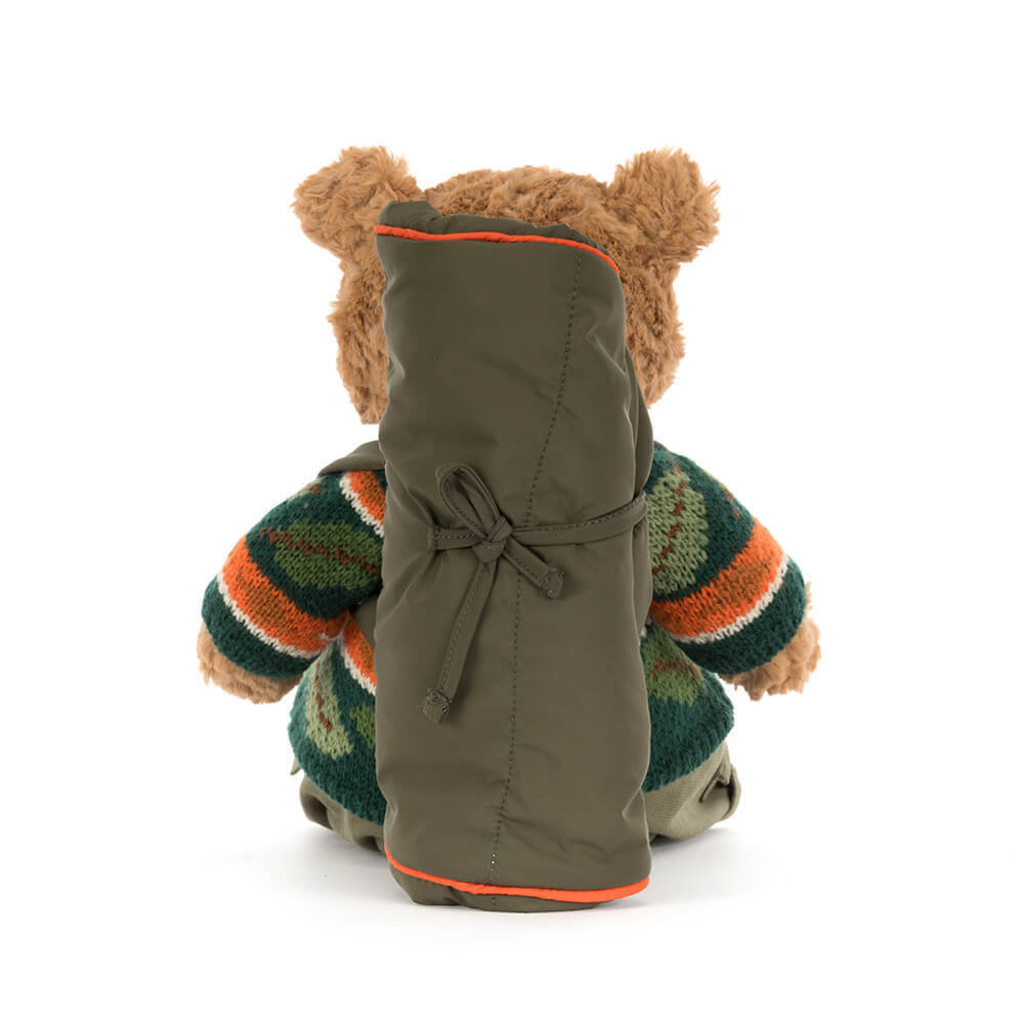 Jellycat Jellycat Bartholomew Bear Hiking Outfit