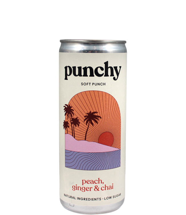 Punchy Drinks Peach, Ginger & Chai