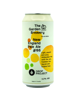 The Garden Brewery - New England Pale Ale #08 The Garden Brewery - New England Pale Ale #08