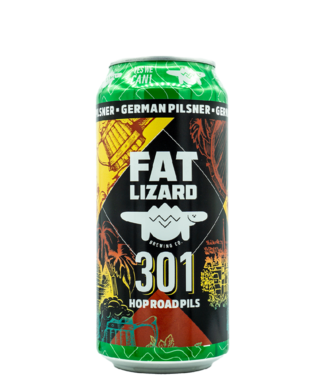 Fat Lizard Brewing Co. 301 Hop Road Pils